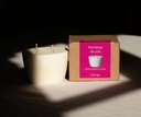 Coffret cadeau, la bougie Classique & sa recharge