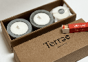 Terrae, bougies made in belgium, naturelles