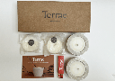 Terrae, composition coffret cadeau petit budget bougies cire vegetale parfums non toxiques