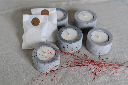 Le coffret de 5 bougeoirs & 2 recharges